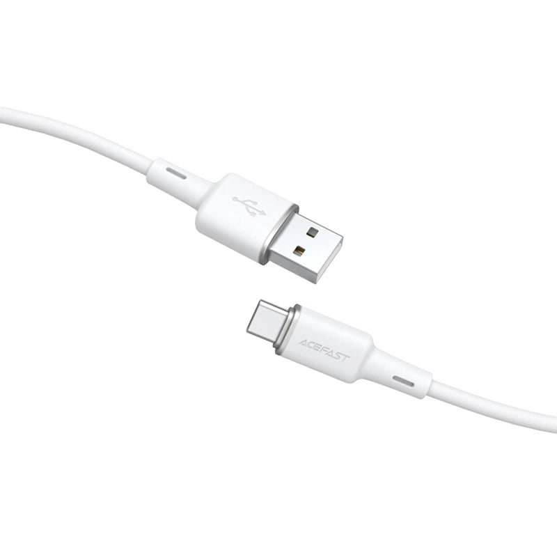 Acefast USB-Kabel - USB Typ C 1,2 m, 3 A weiß (C2-04 weiß)
