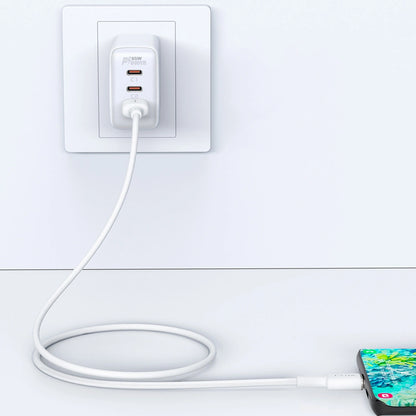 Acefast USB-Kabel - USB Typ C 1,2 m, 3 A weiß (C2-04 weiß)