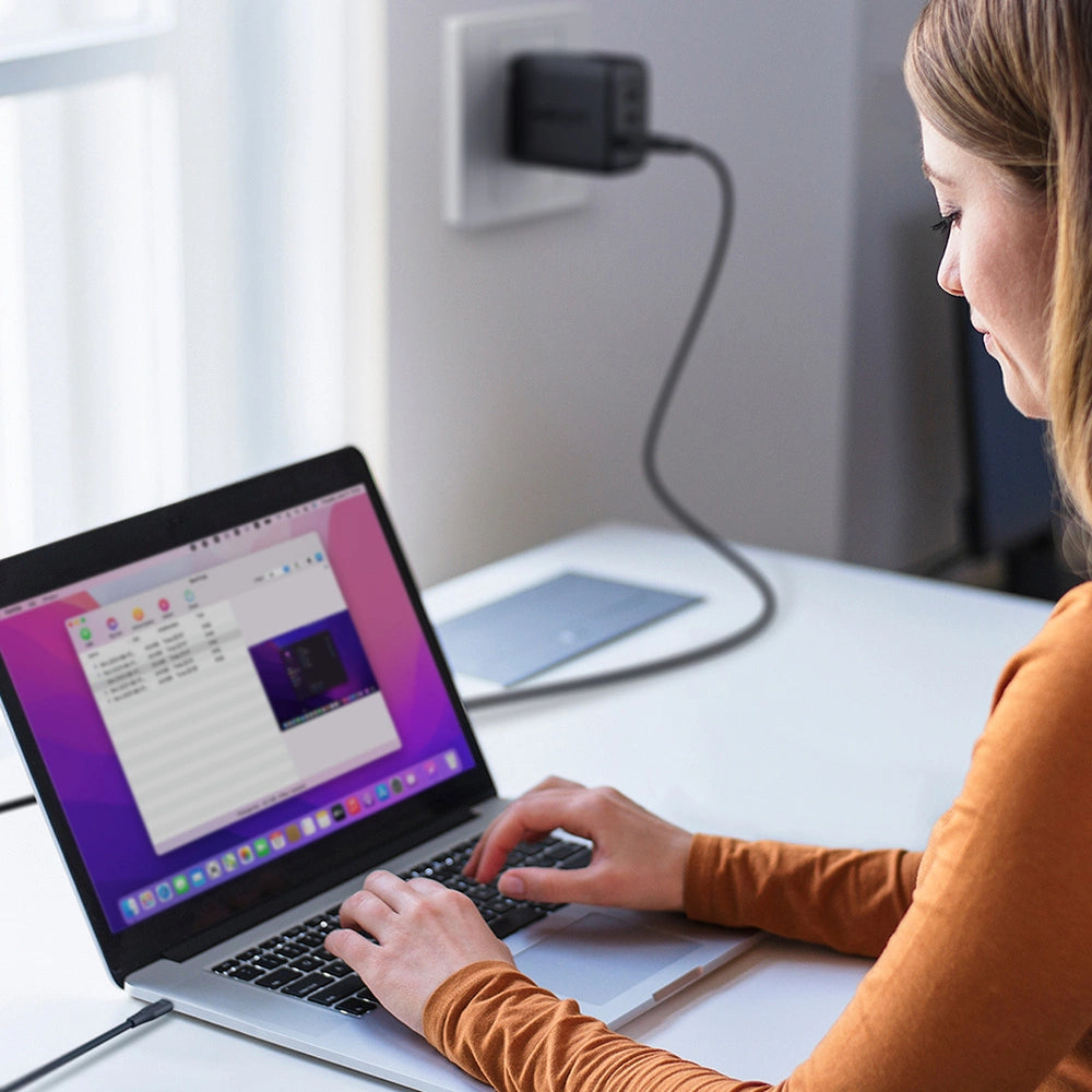 Acefast USB-Kabel - USB Typ C 1,2 m, 3 A weiß (C3-04 weiß)