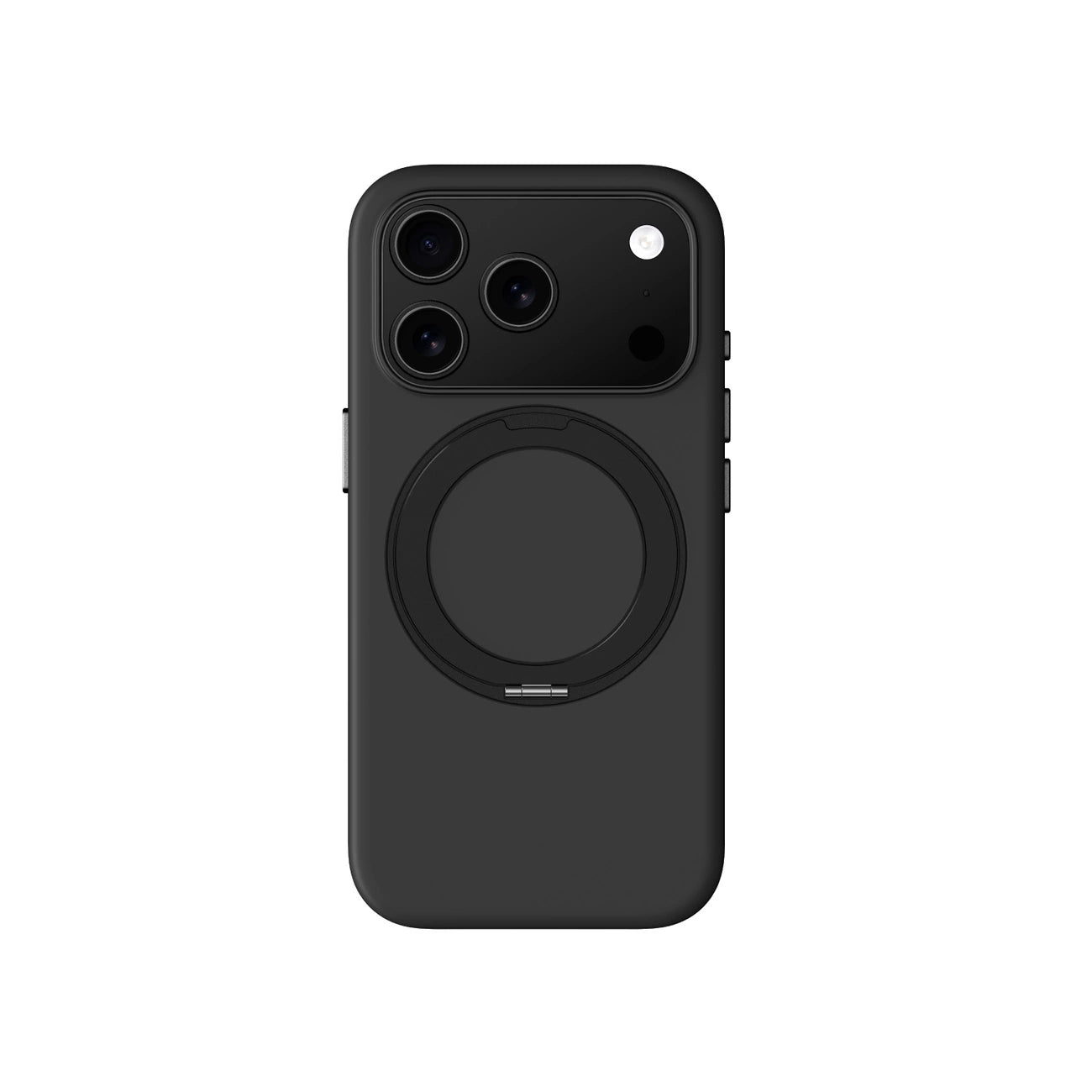 AmazingThing Cloudie iPhone 17 Pro Hülle mit Ständer - Schwarz