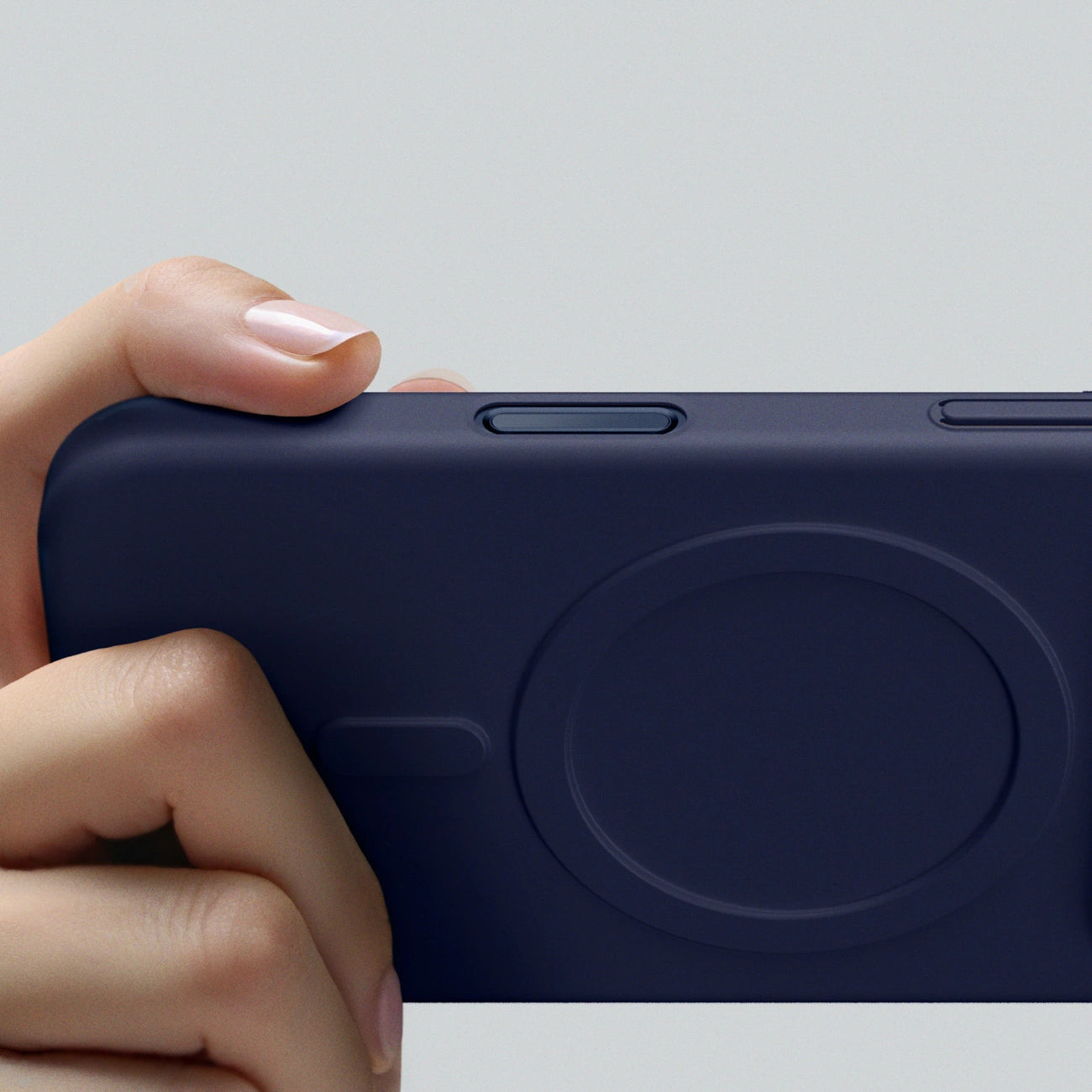 AmazingThing Minimal Air Case für iPhone 17 Pro Max, kompatibel mit MagSafe, Blau