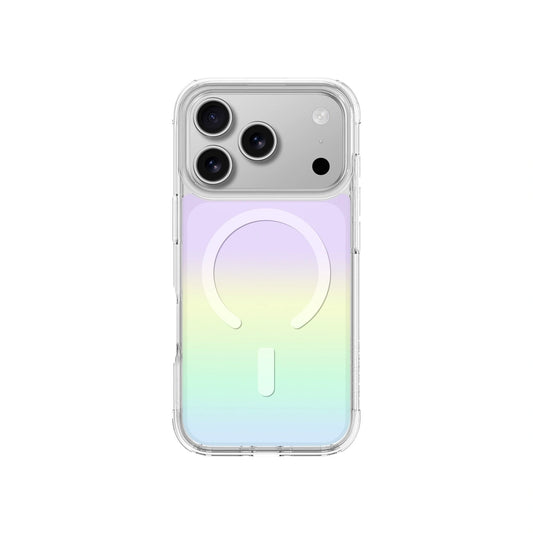 AmazingThing Minimal Mag Hülle für iPhone 17 Pro kompatibel mit MagSafe Regenbogen - mehrfarbig
