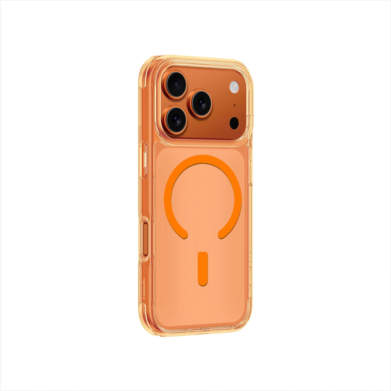 AmazingThing Minimalistische Hülle für iPhone 17 Pro, kompatibel mit MagSafe – Orange