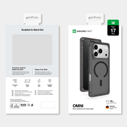 AmazingThing Omni Case für iPhone 17 Pro MagSafe-kompatibel – Schwarz