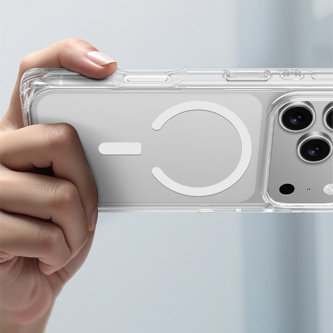 AmazingThing Omni Case für iPhone 17 Pro MagSafe kompatibel - Transparent