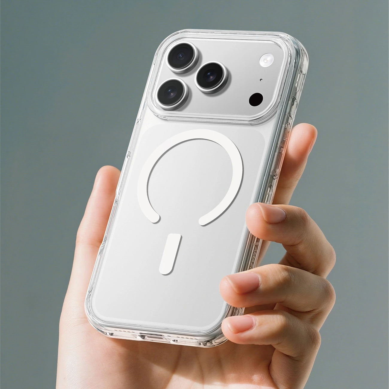 AmazingThing Titan Pro Hülle für iPhone 17 Pro MagSafe kompatibel - Transparent