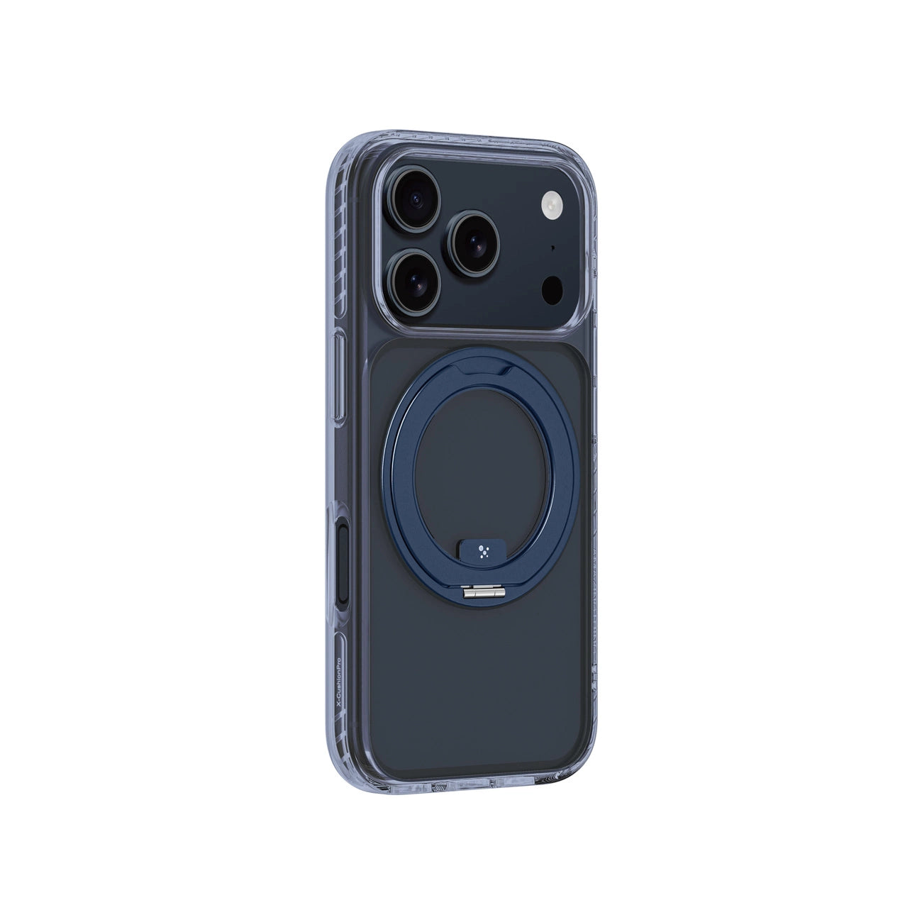 AmazingThing Titan Pro MagSpin Hülle für iPhone 17 Pro, kompatibel mit MagSafe, Blau