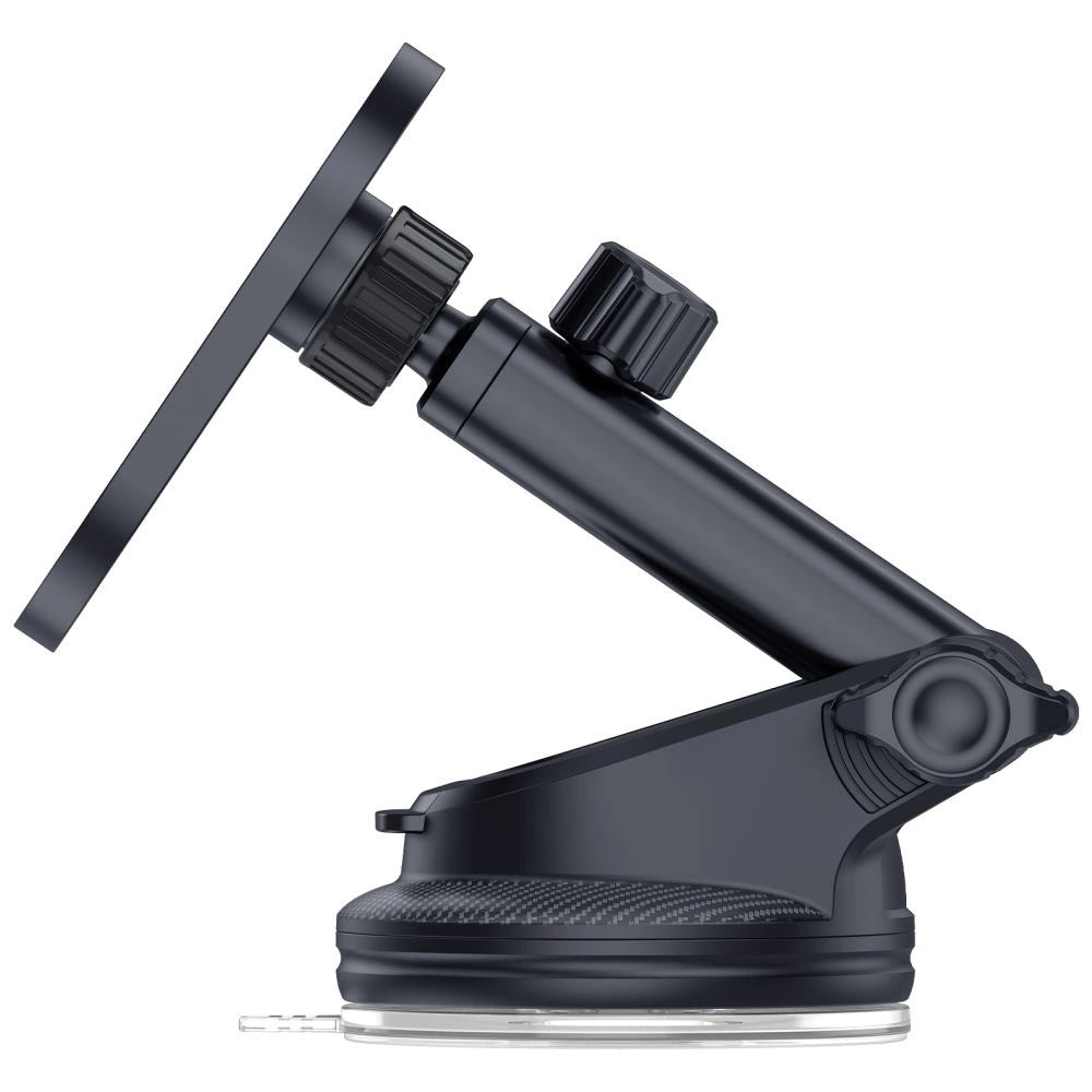 Autohalterung mit 15W Tech-Protect MM15W-V6 Ladegerät mit MagSafe für Armaturenbrett und Lüftungsschlitze – Schwarz