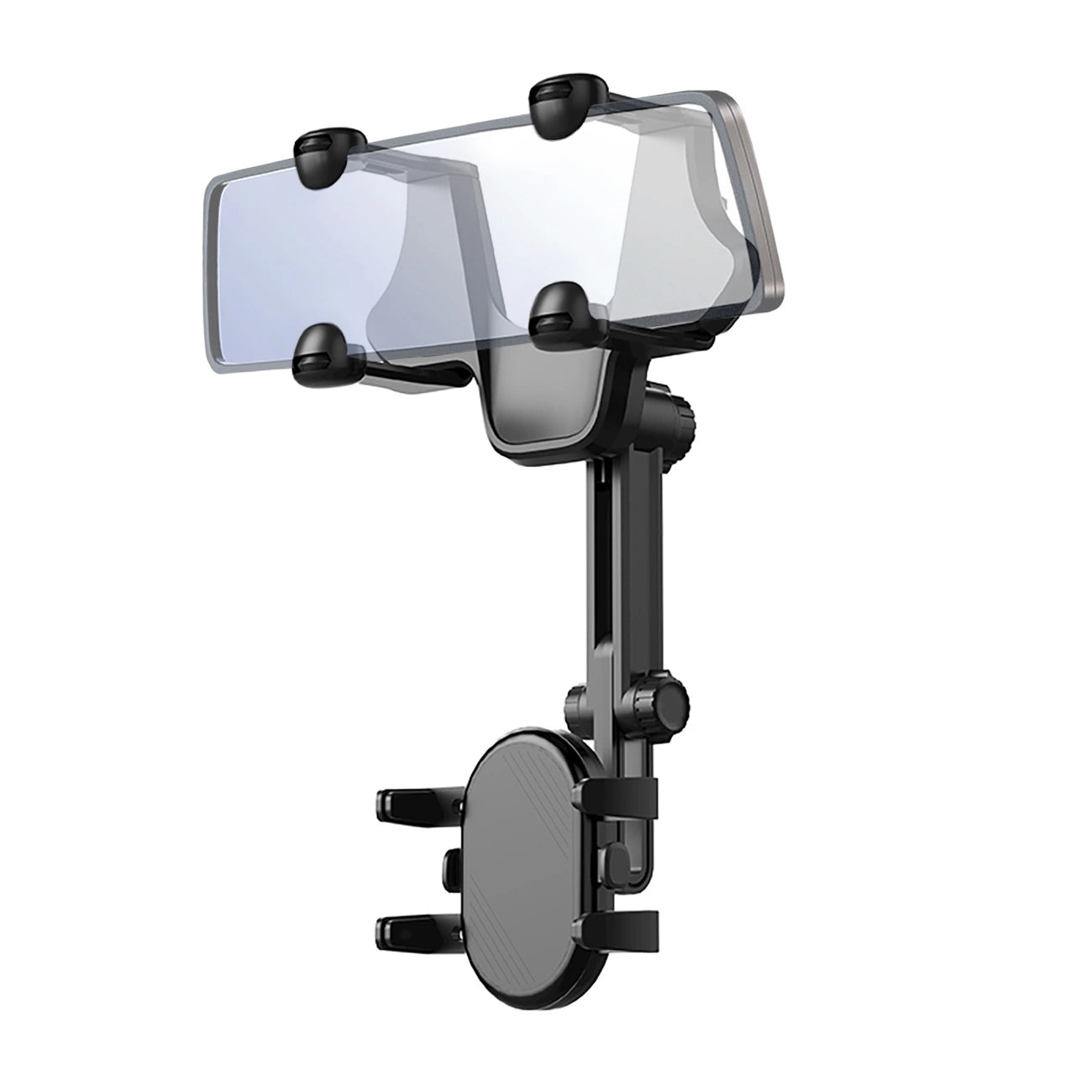 Autotelefonhalter am Rückspiegel - Schwarz