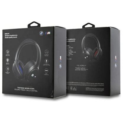 BMW Encmetal Logos Bluetooth ANC On-Ear-Kopfhörer – Schwarz