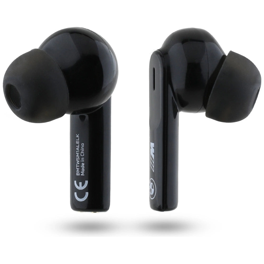 BMW M Metal M Logo Print ANC-ENC TWS Bluetooth-Kopfhörer - Schwarz