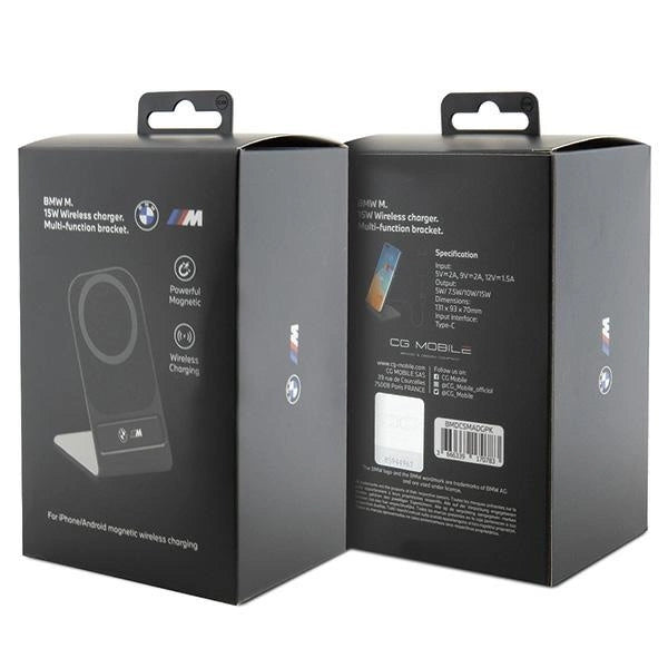 BMW schön. Induktion BMDCSMADGPK 15W schwarz/schwarz M Edition MagSafe