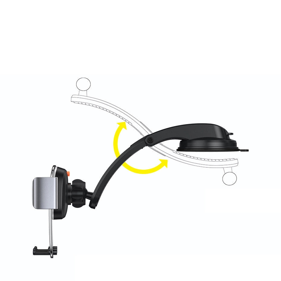Baseus 2in1 Autohalterung für Cockpit und Lüftungsgitter schwarz (SUYK000001)