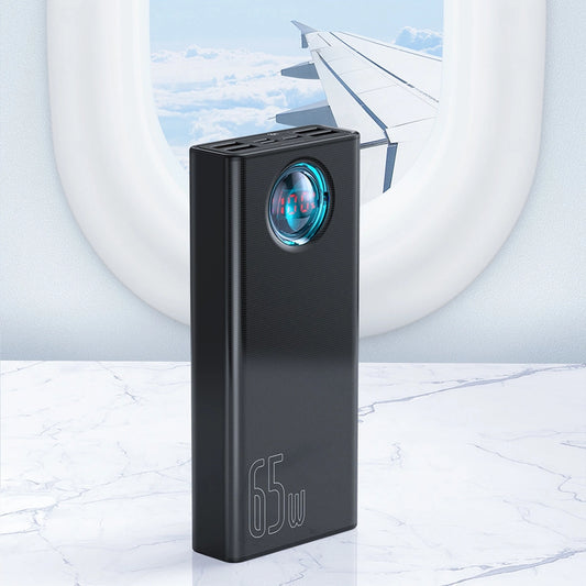 Baseus Amblight Powerbank 65W 30000mAh Overseas Edition weiß (PPLG000102)