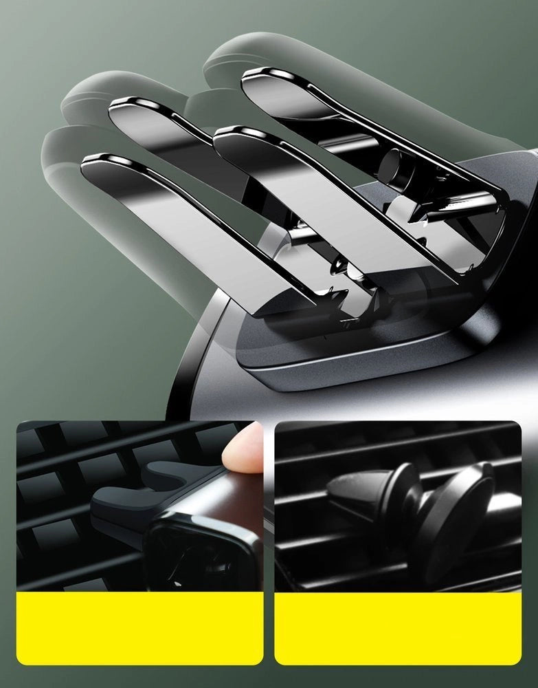 Baseus Autotelefonhalter für Lüftungsschlitz schwarz (SUGP-01)