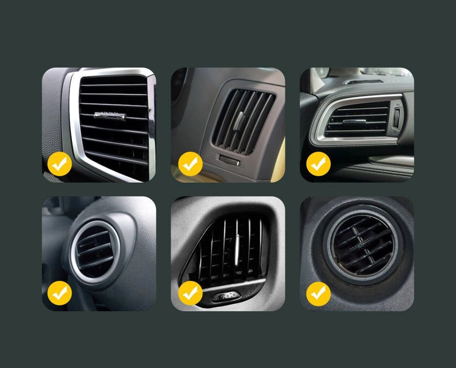 Baseus Autotelefonhalter für Lüftungsschlitz schwarz (SUGP-01)