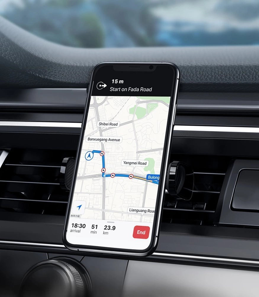 Baseus Autotelefonhalter für Lüftungsschlitz schwarz (SUGP-01)