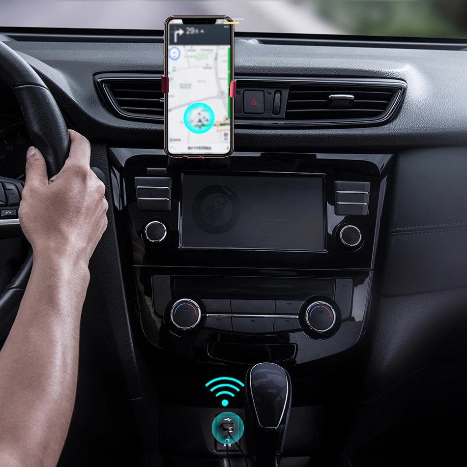 Baseus BA01 Bluetooth 5.0 Audioempfängerkabel AUX-Klinke Audioadapter schwarz (CABA01-01)