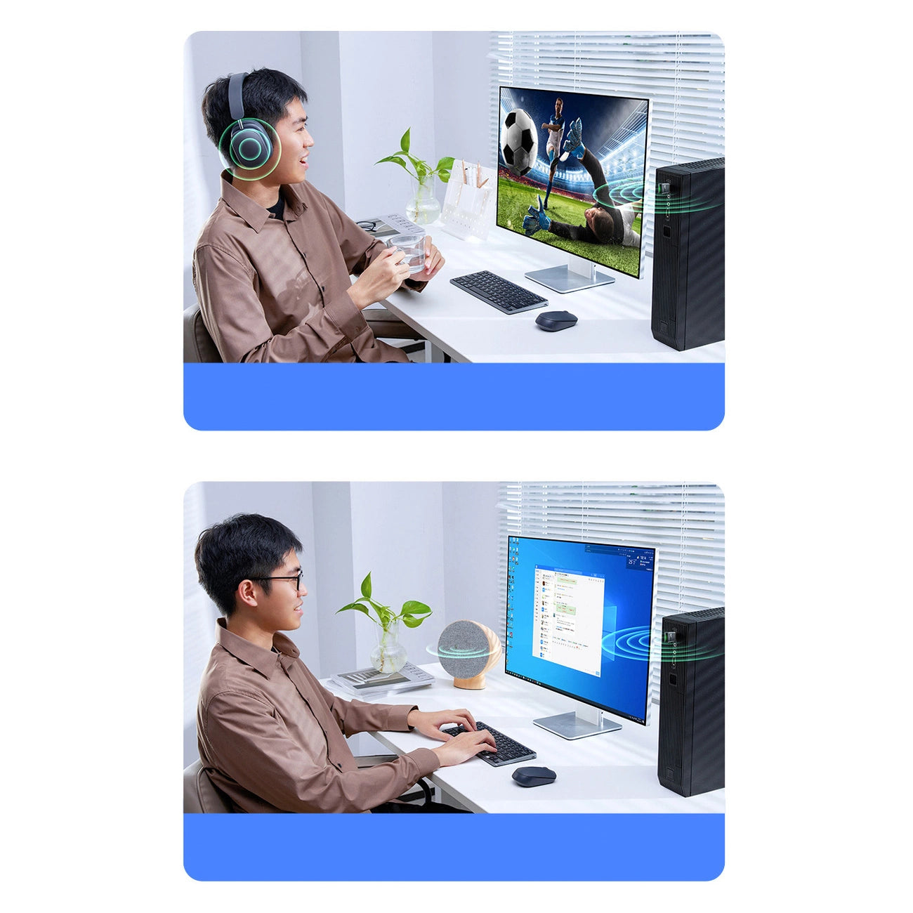 Baseus BA07 Bluetooth-USB-Adapter – Schwarz