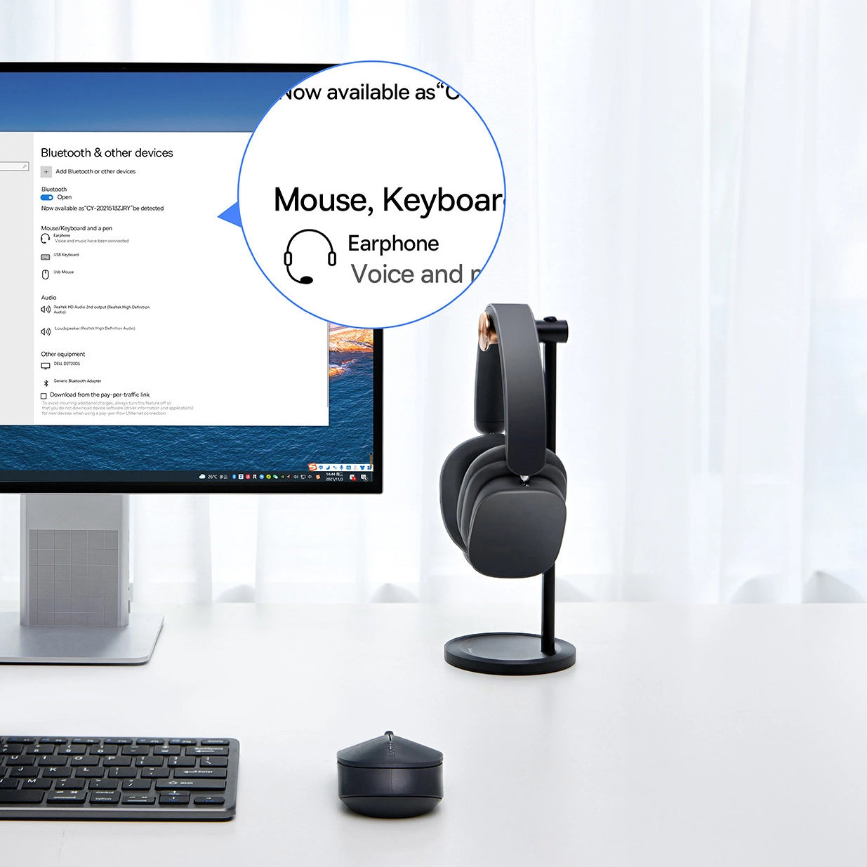 Baseus BA07 Bluetooth-USB-Adapter – Schwarz