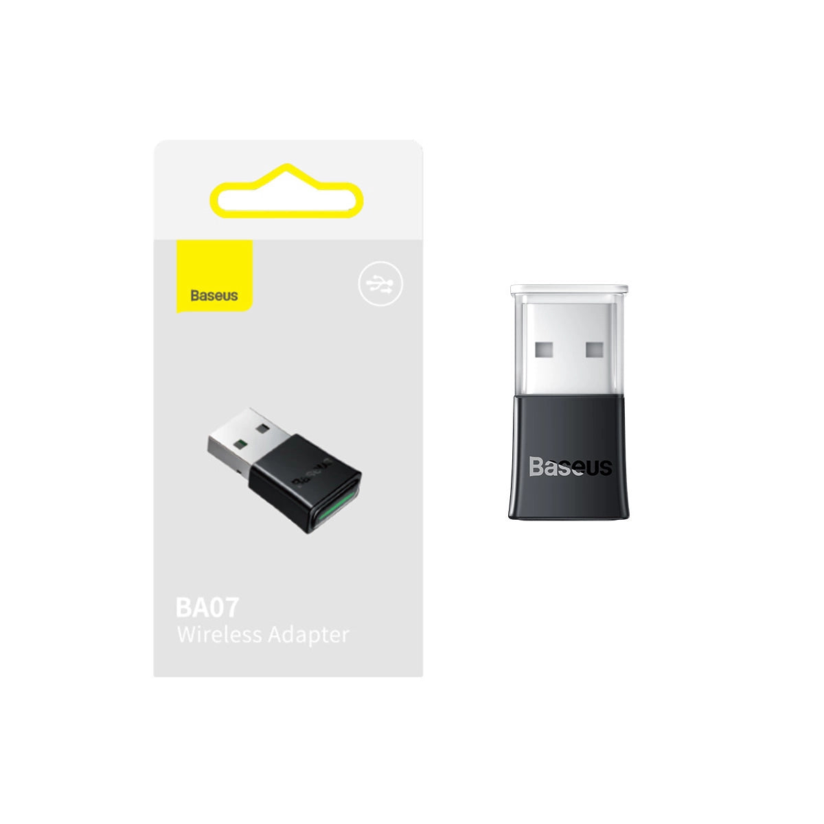 Baseus BA07 Bluetooth-USB-Adapter – Schwarz