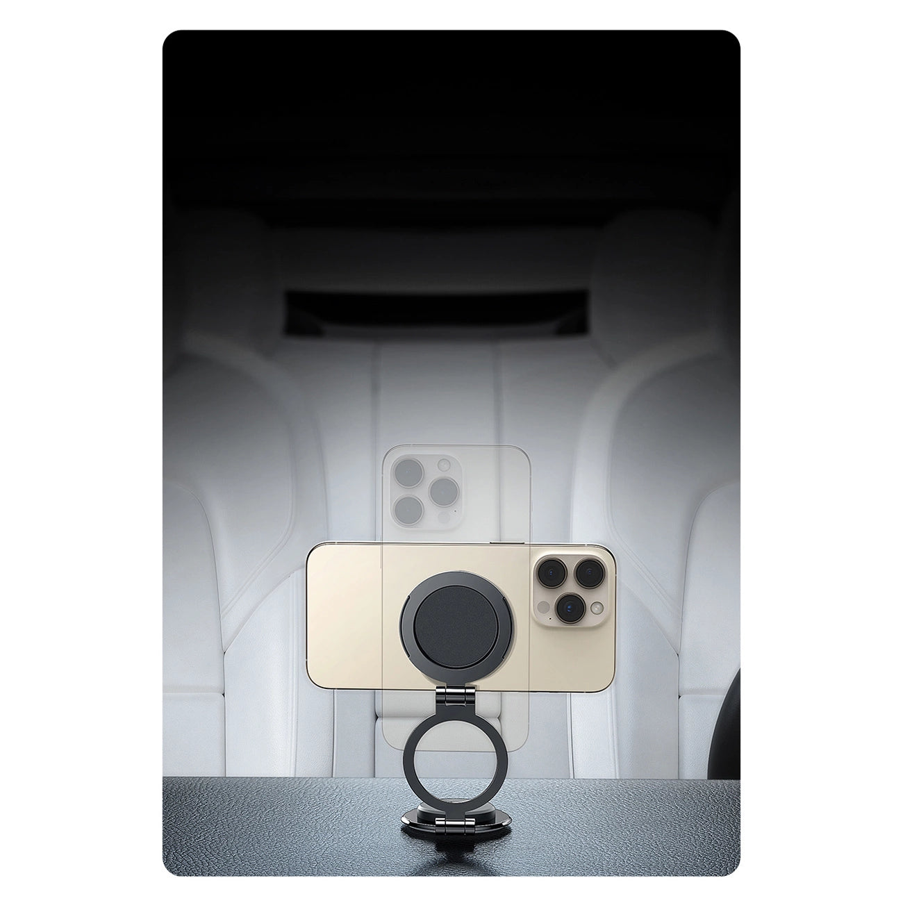 Baseus BS-CW06 MagPro II Handyhalterung mit MagSafe für Armaturenbrett - Schwarz