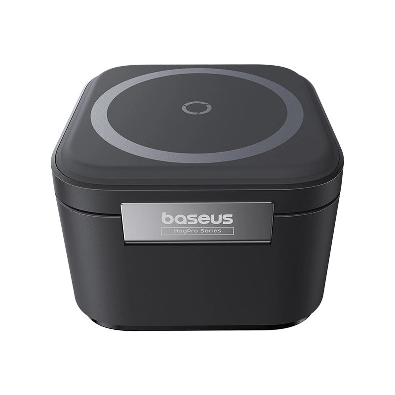 Baseus BS-W531 MagSafe / Qi USB-C 20W 2-in-1 Kabelloses Ladegerät - Schwarz
