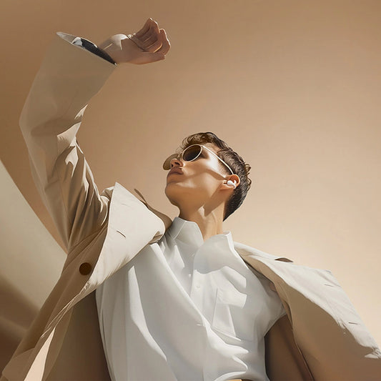 Baseus Bass 15 Clip OWS Kabellose Kopfhörer mit Baseus Simple USB-C 3A 30cm Kabel – Weiß