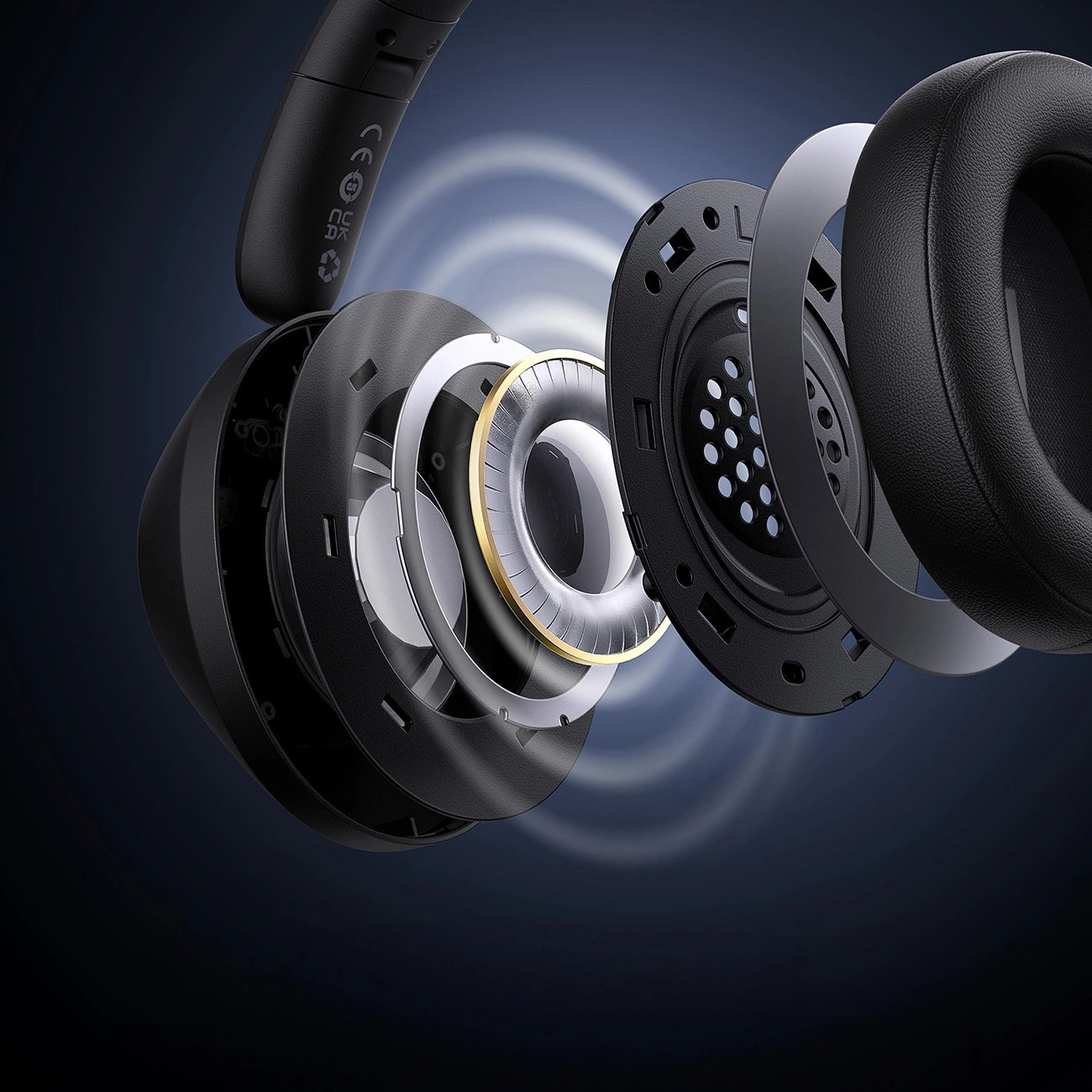 Baseus Bass 30 Max On-Ear-Bluetooth 5.3-Funkkopfhörer – Schwarz