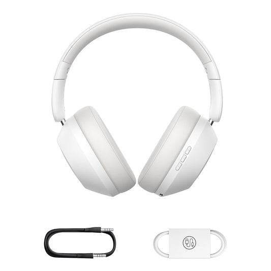 Baseus Bass 30 Max On-Ear-Bluetooth 5.3-Funkkopfhörer – Weiß