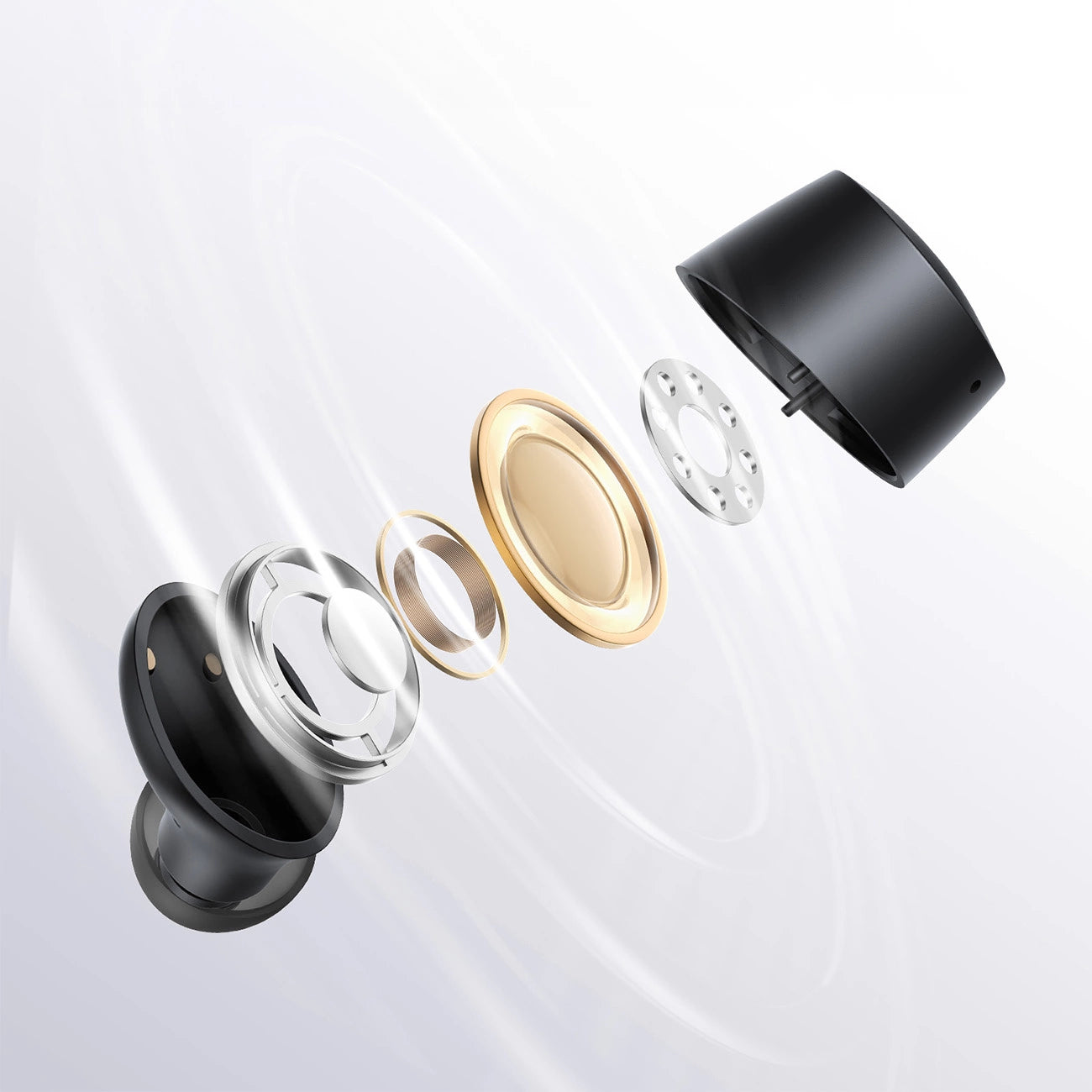 Baseus Bowie E18 kabellose TWS ENC IPX4 Kopfhörer – schwarz