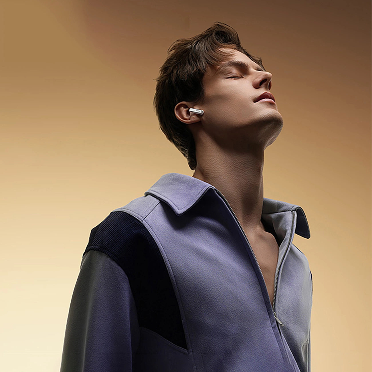 Baseus Bowie M2s Ultra TWS Kabellose In-Ear-Kopfhörer mit interaktivem Bildschirm – Weiß