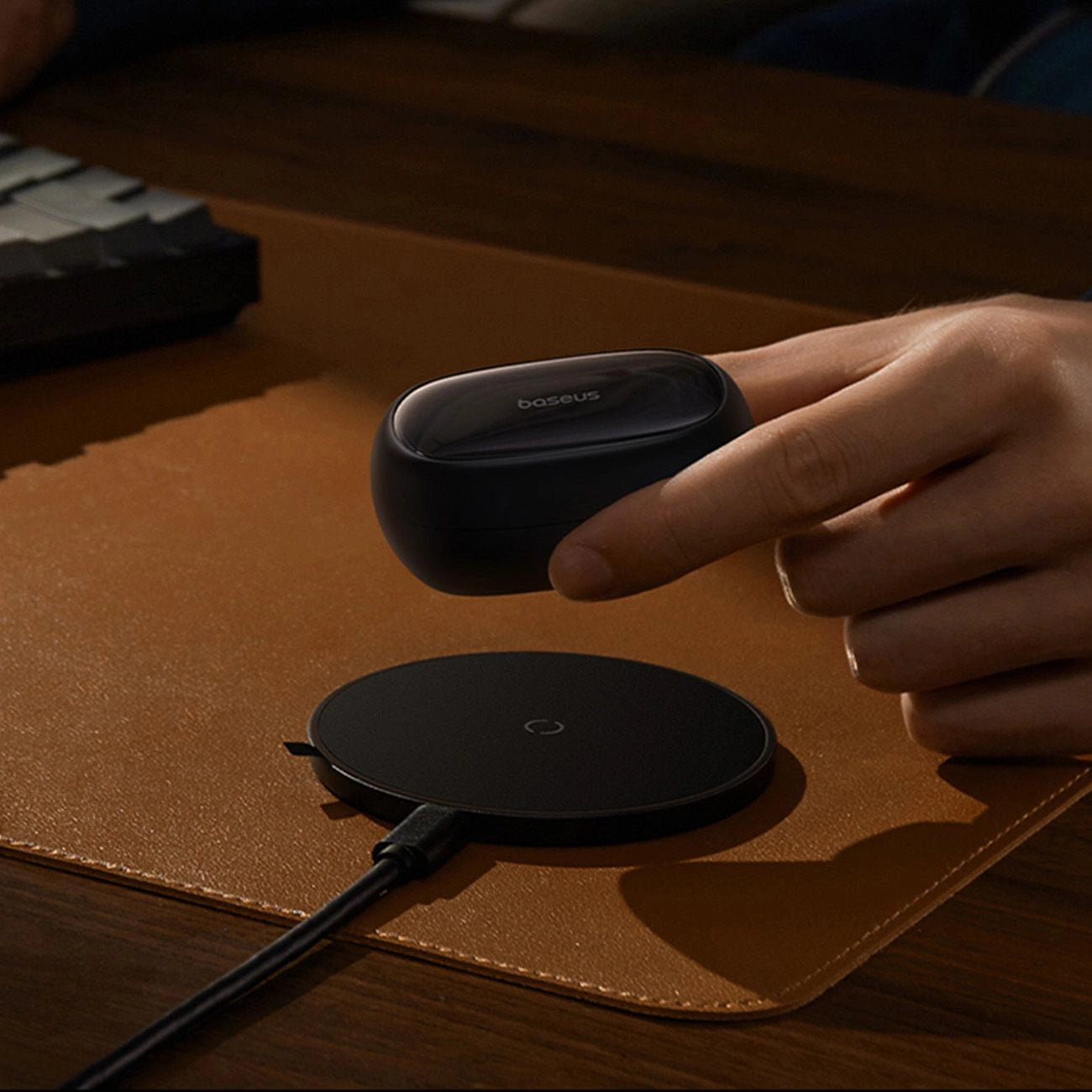 Baseus Bowie MA20 Pro TWS kabellose Kopfhörer mit ANC und IPX6 – Schwarz