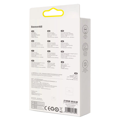 Baseus CADH000002 Lightning – USB-C PD-Kabel 20 W 480 Mbit/s 1 m – Weiß