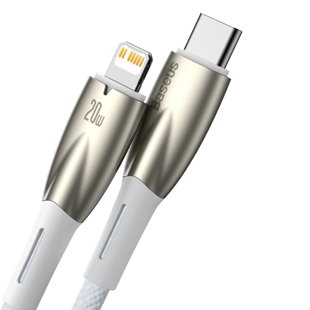 Baseus CADH000002 Lightning – USB-C PD-Kabel 20 W 480 Mbit/s 1 m – Weiß