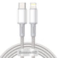 Baseus CATLGD-A02 Lightning – USB-C PD-Kabel 20 W 480 Mbit/s 2 m – Weiß