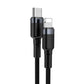 Baseus CATLKLF-G1 Lightning – USB-C PD QC-Kabel 18 W 480 Mbit/s 1 m – Schwarz und Grau