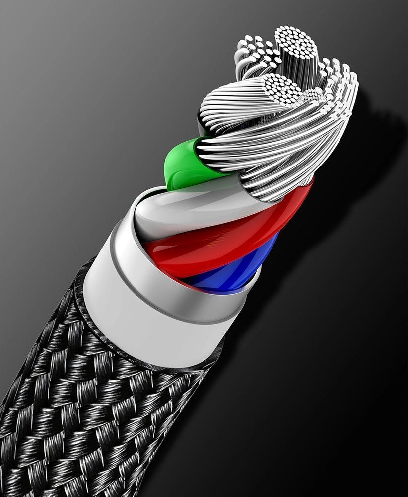 Baseus CATLWJ-01 Lightning – USB-C PD-Kabel 20 W 480 Mbit/s 1 m – Schwarz