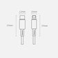 Baseus CATLWJ-01 Lightning – USB-C PD-Kabel 20 W 480 Mbit/s 1 m – Schwarz
