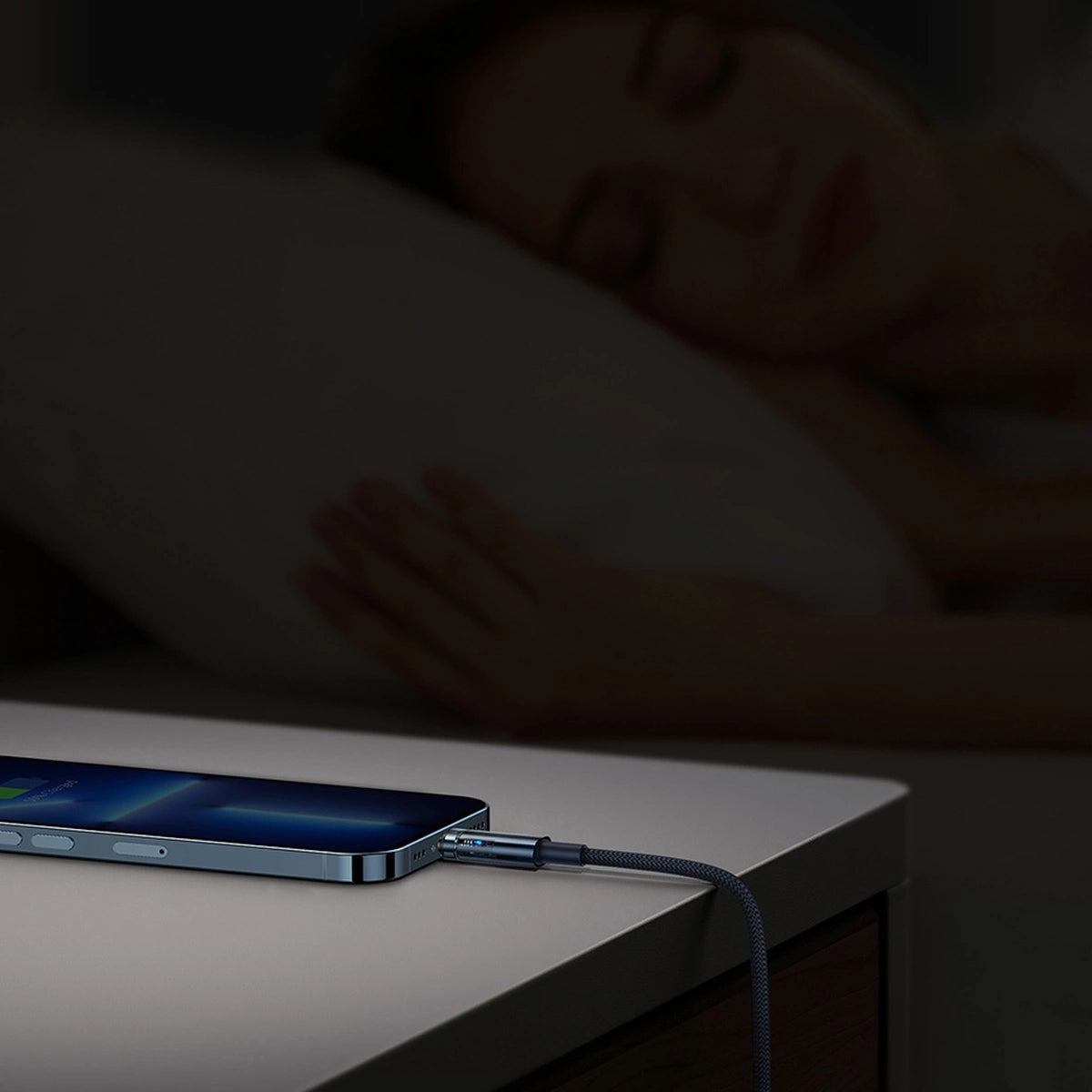 Baseus CATS000003 Lightning – USB-C-Kabel 20 W 480 Mbit/s 1 m – blau