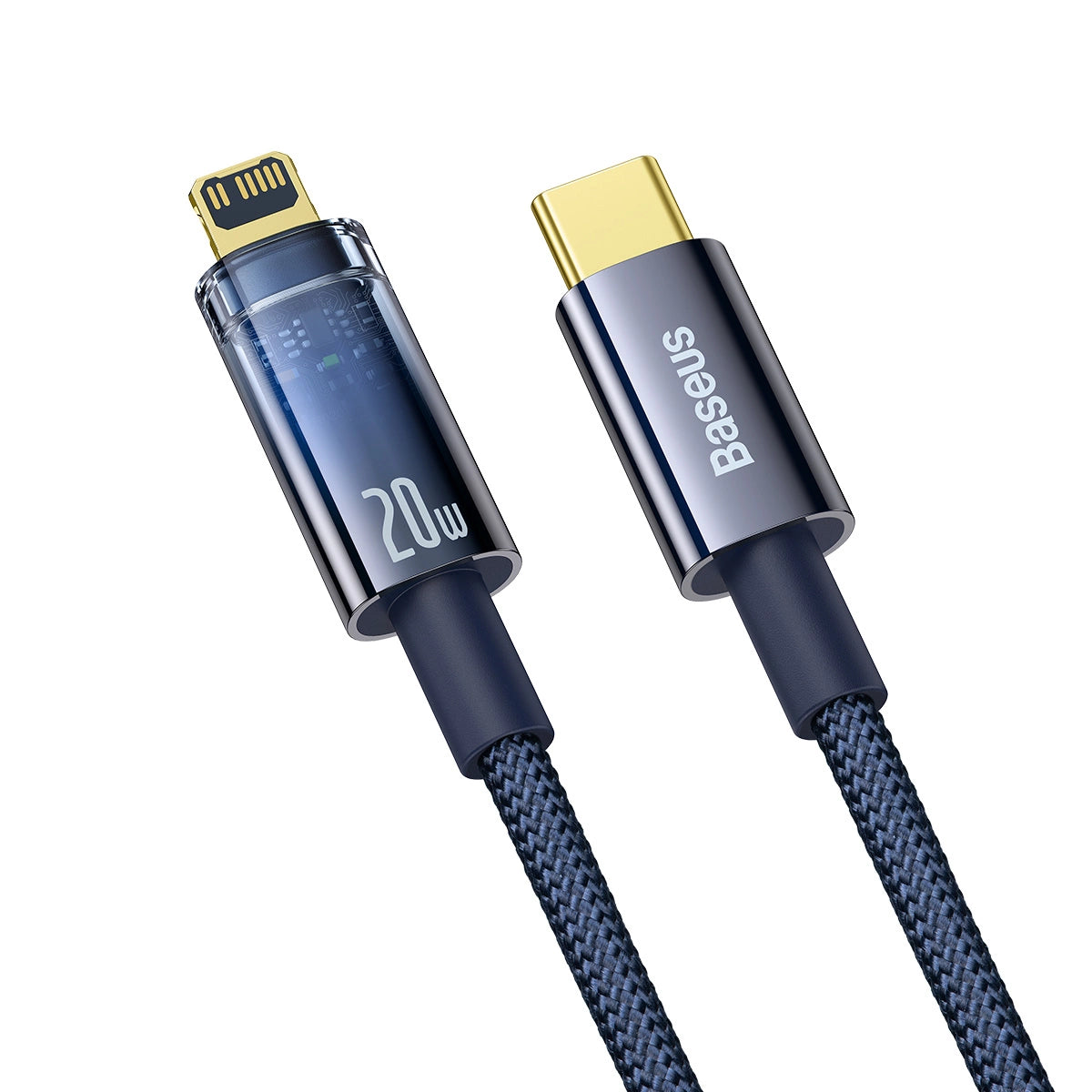 Baseus CATS000003 Lightning – USB-C-Kabel 20 W 480 Mbit/s 1 m – blau
