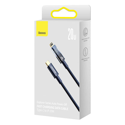 Baseus CATS000003 Lightning – USB-C-Kabel 20 W 480 Mbit/s 1 m – blau