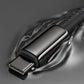Baseus CATWJ-01 USB-C – USB-C PD QC-Kabel 100 W 5 A 1 m – schwarz