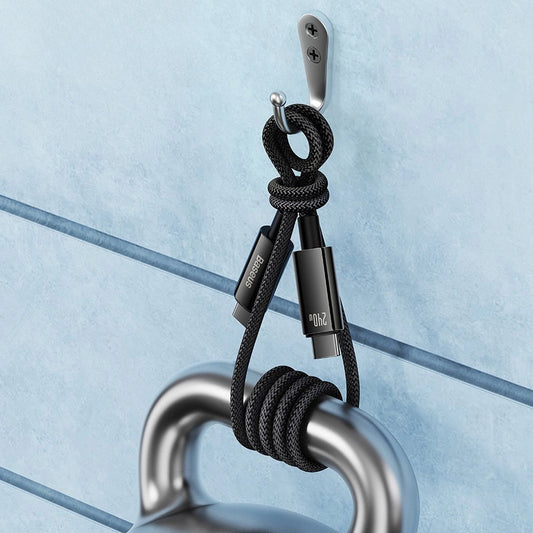 Baseus CAWJ040001 USB-C – USB-C-Kabel 240 W 480 Mbit/s 1 m – Schwarz