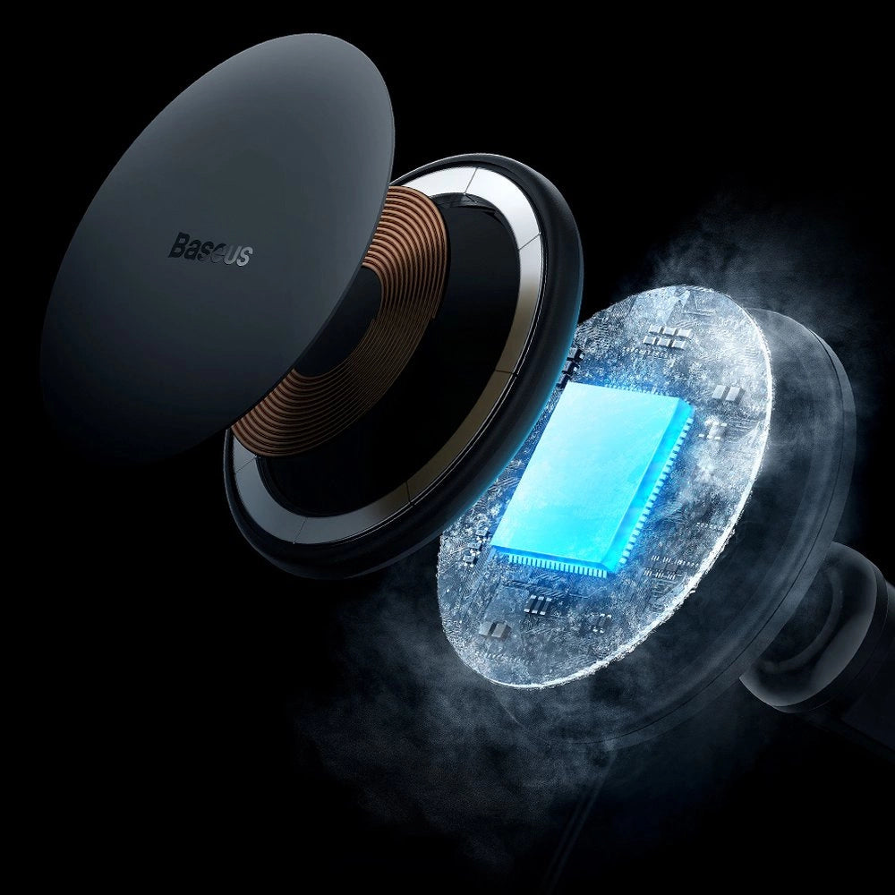 Baseus CW01 MagSafe 15W USB 25W induktives Autoladegerät - Schwarz