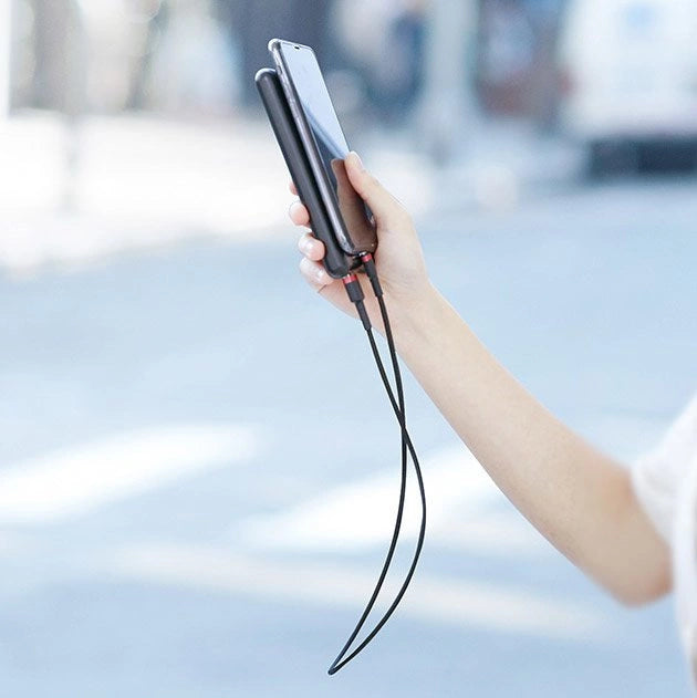 Baseus Cafule Cable strapazierfähiges Nylonkabel USB / USB-C QC3.0 2A 3M rot (CATKLF-U09)