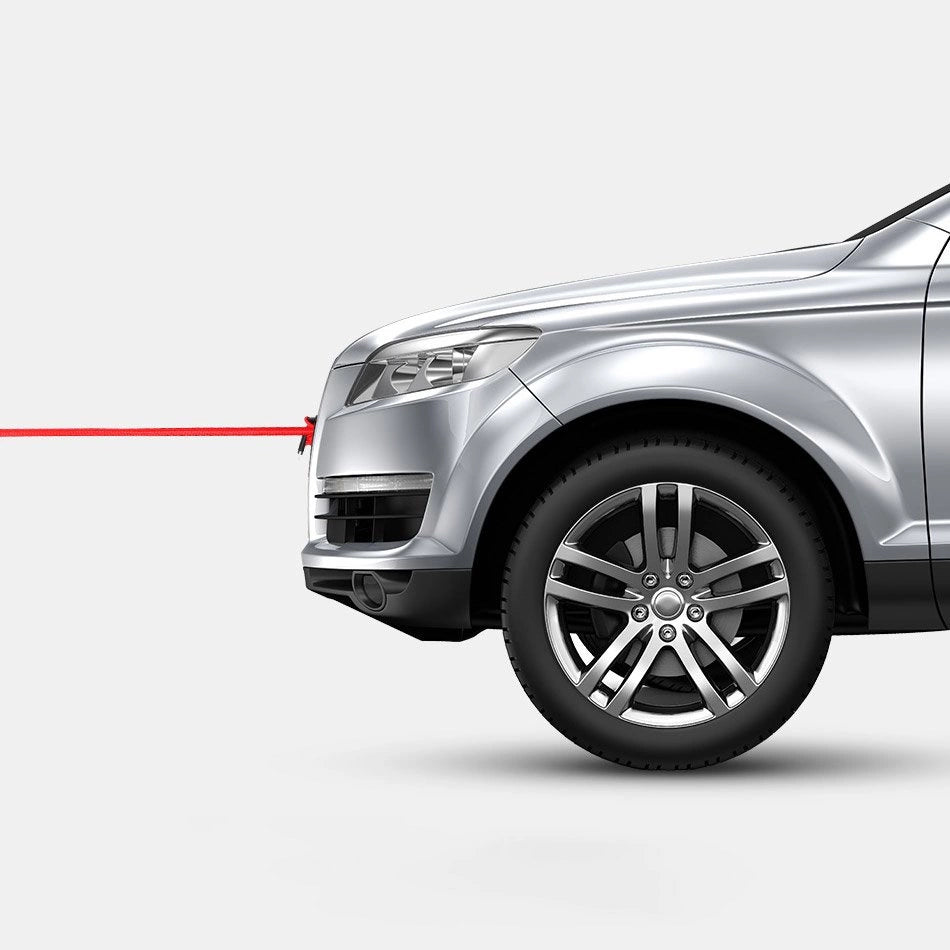 Baseus Cafule Cable strapazierfähiges Nylonkabel USB / USB-C QC3.0 2A 3M schwarz-rot (CATKLF-U91)