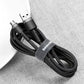 Baseus Cafule Kabel CAMKLF-AG1 USB-A / Micro USB 2,4A 0,5 m - schwarz-grau