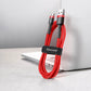 Baseus Cafule Kabel CAMKLF-C09 USB-A / Micro USB 1,5A 2 m - rot