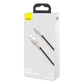 Baseus Cafule Series Metal Data USB-A / Lightning 2,4A Kabel 1m - schwarz